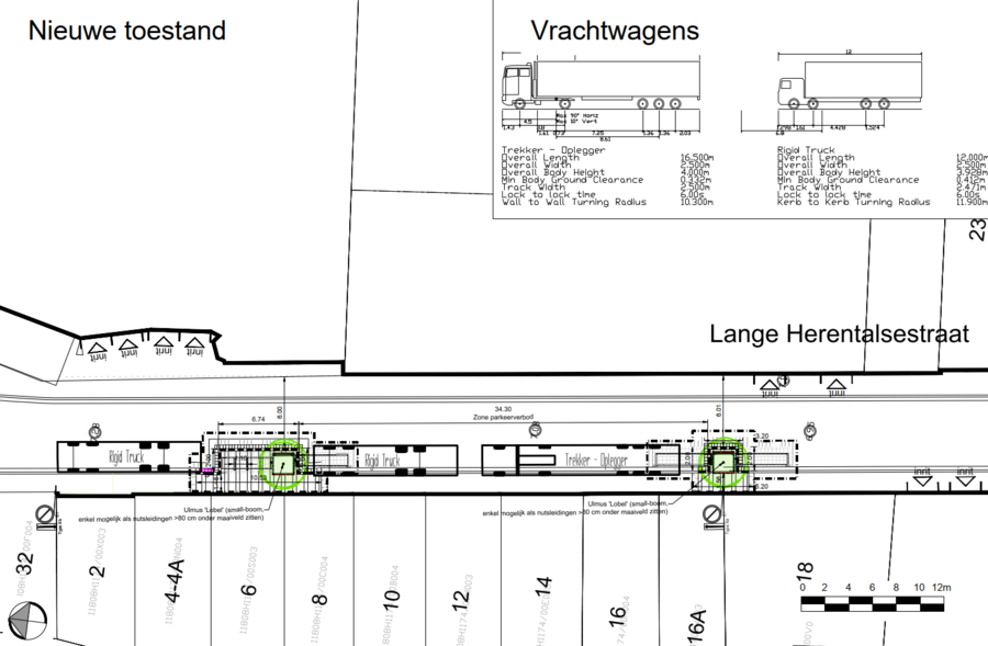 Grondplan van de nieuwe beoogde toestand Grondplan van de nieuwe beoogde toestand